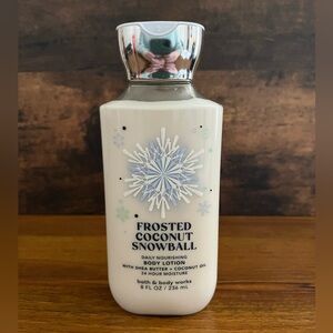 Bath & Body Works Frosted Coconut Snowball Body Lotion New